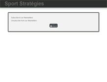Tablet Screenshot of list.sportstrategies.com
